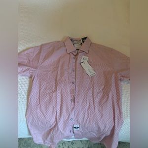 Denim and Flower men’s short sleeve button down shirt
